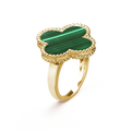 Magic Alhambra Clover 18K Gold Ring