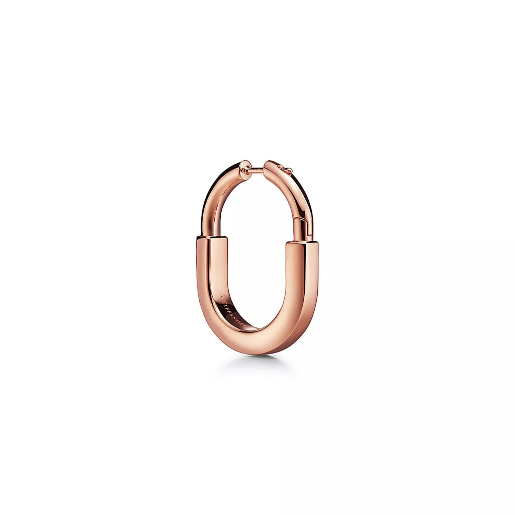 Tiffany Lock ROS ̈¦ Edition Medium 18K Gold Earrings