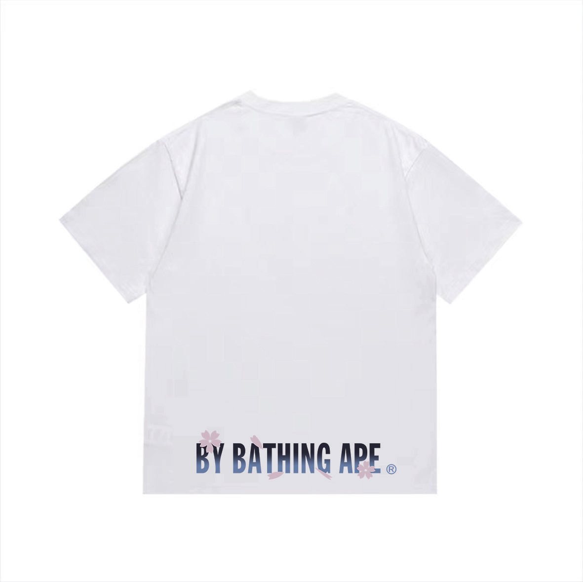 BAPE Pink Ape-Head Graphic T-Shirt — back
