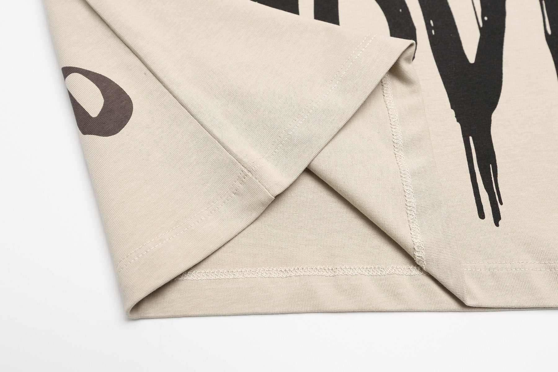 Fear of God Beige Graphic T-Shirt — detail