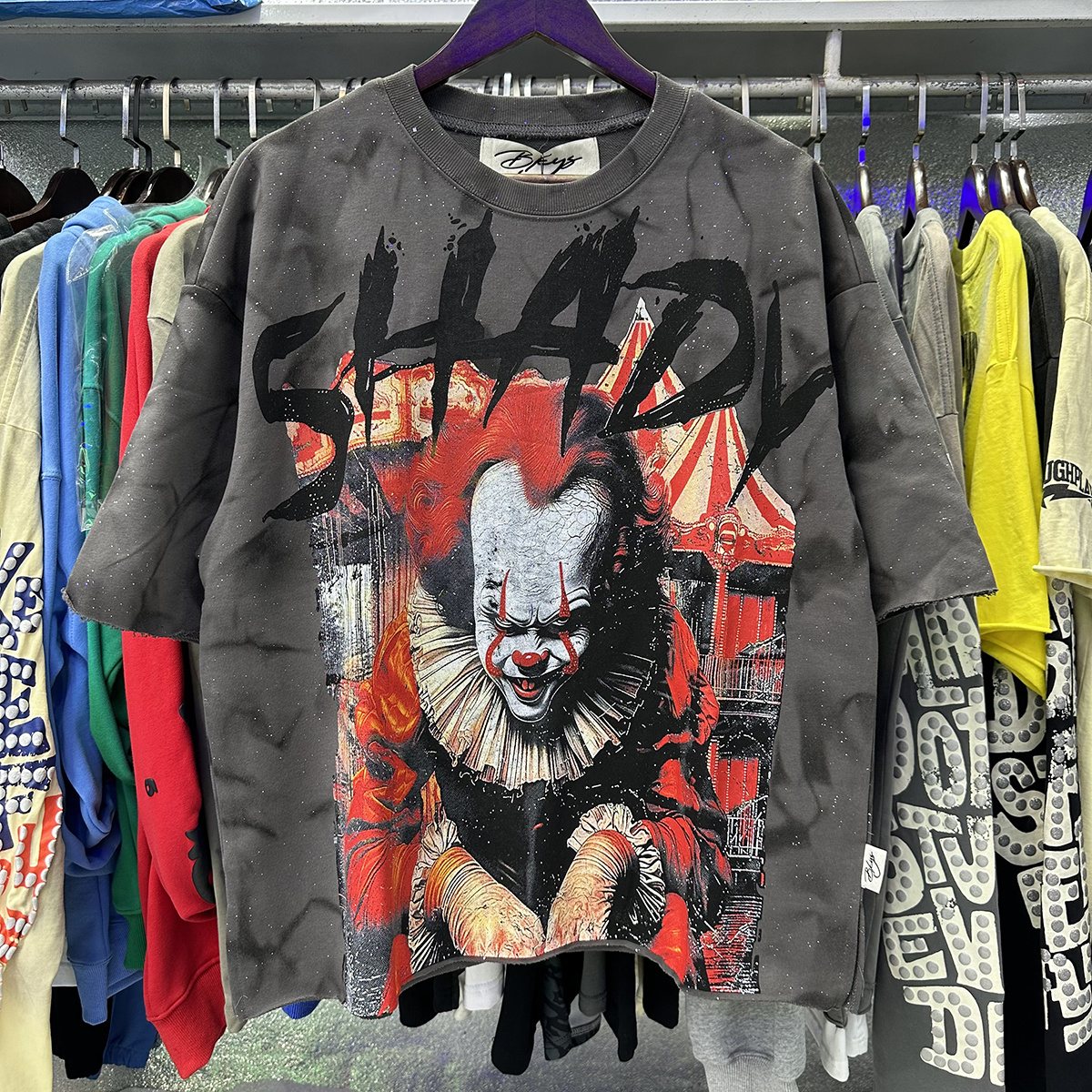BKYS Revival Clown Graphic T-Shirt — context