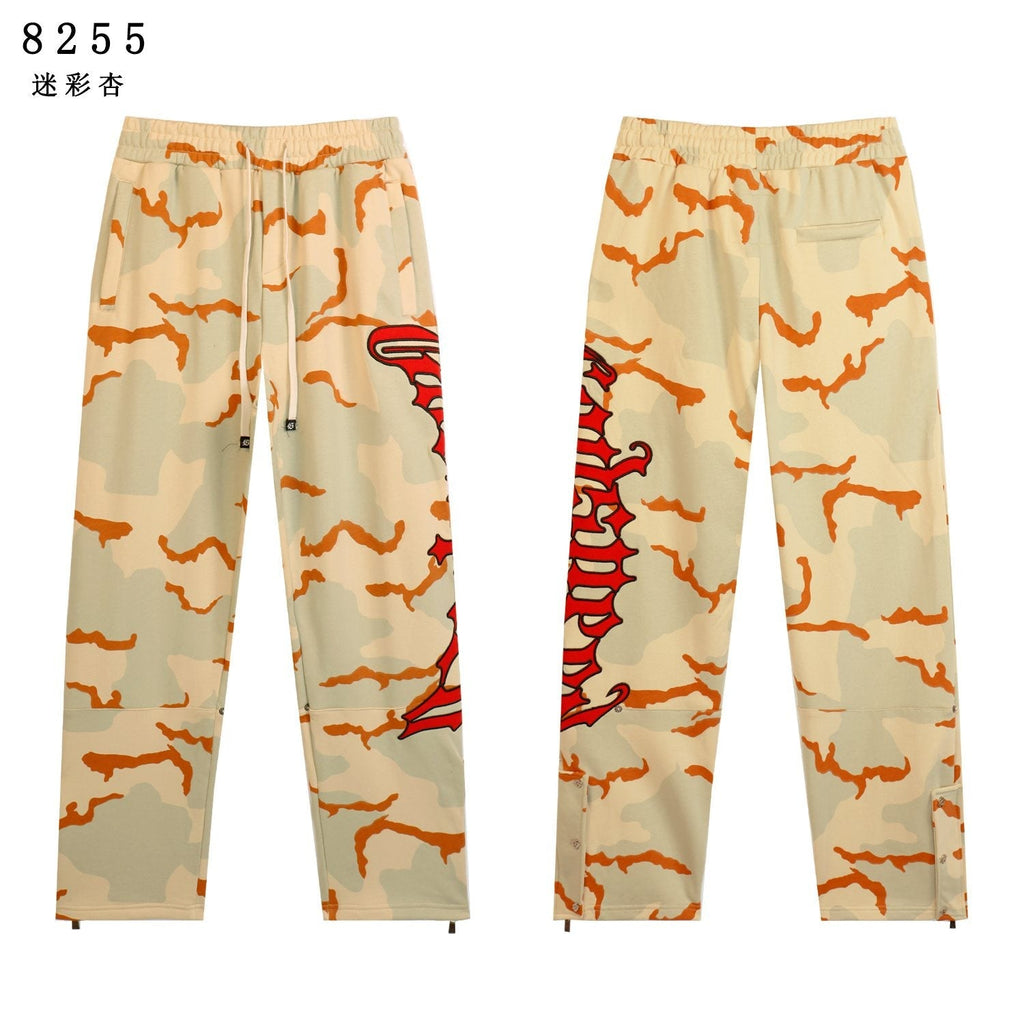 Godspeed Camo Embroidered Hoodie & Pants Matching Set — front