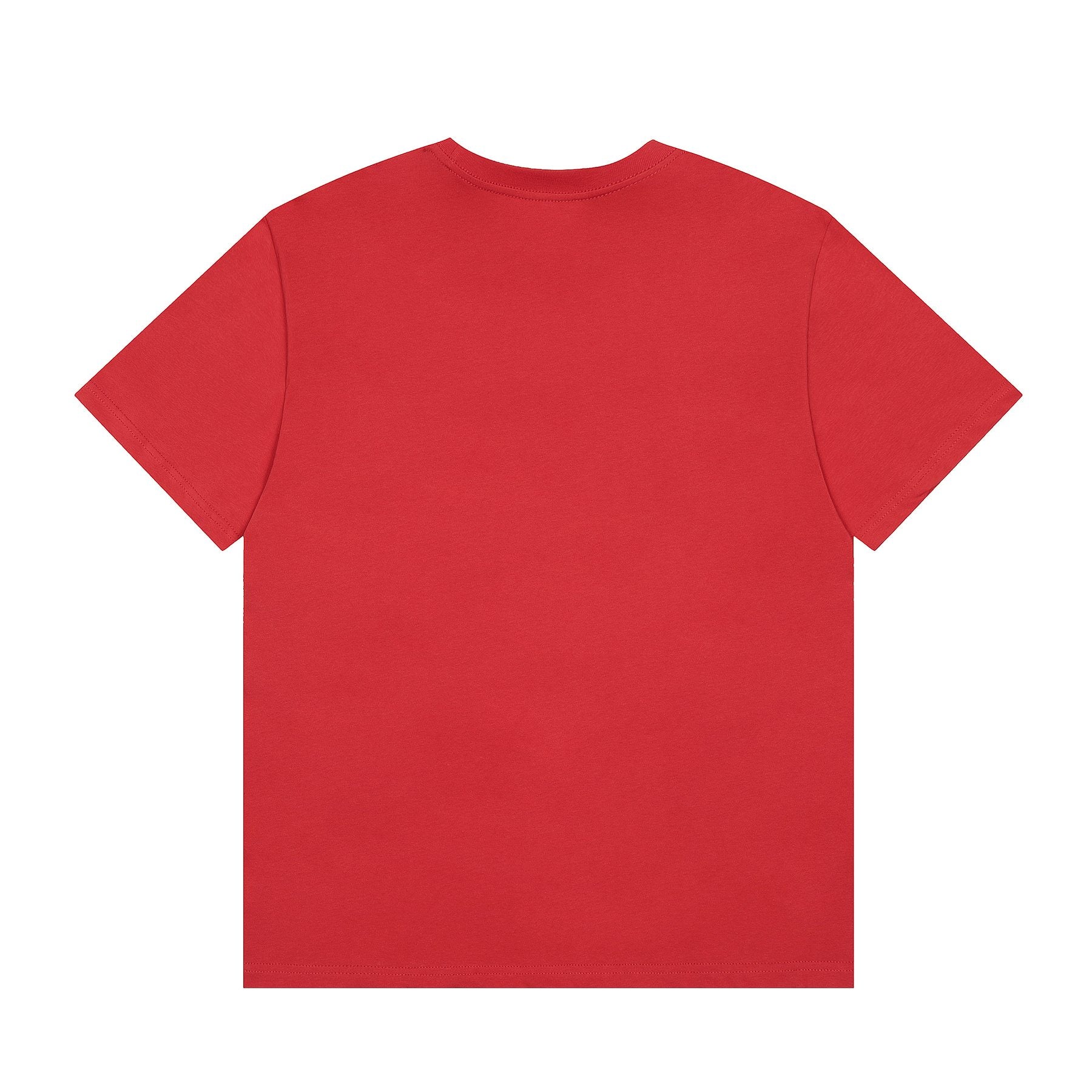 Sp5der Yellow Western Graphic Red T-Shirt — back