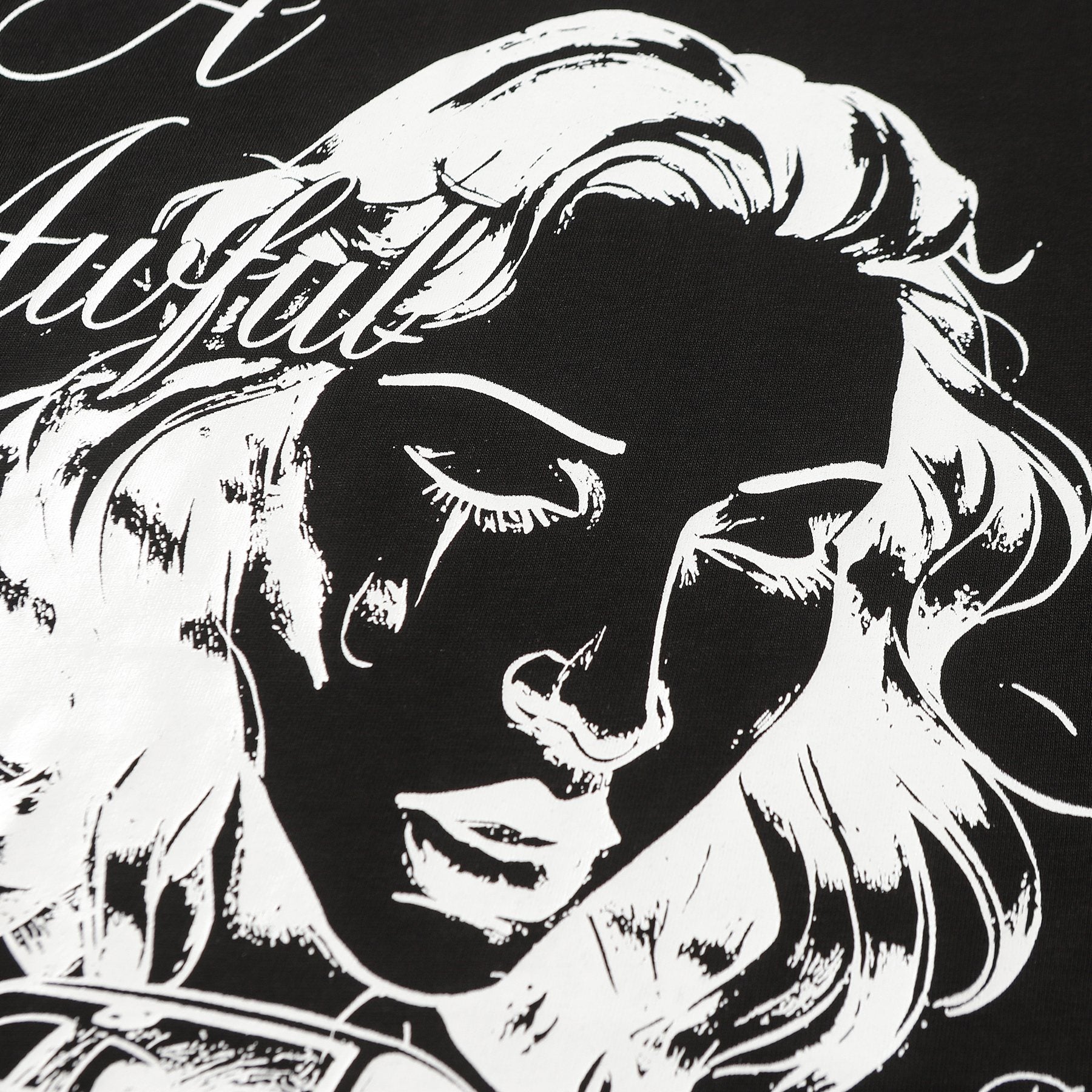 THAT'S A AWFUL LOT OF COUGH SYRUP Persona Graphic Short-Sleeve T-Shirt — detail