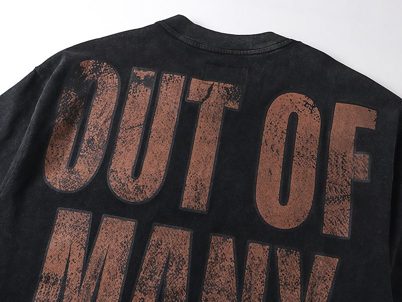 Godspeed Astronaut Skull Graphic T-Shirt — detail