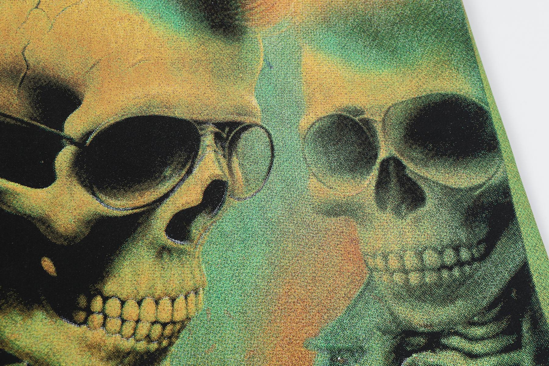 Godspeed Skull & Purple G Graphic T-Shirt — detail
