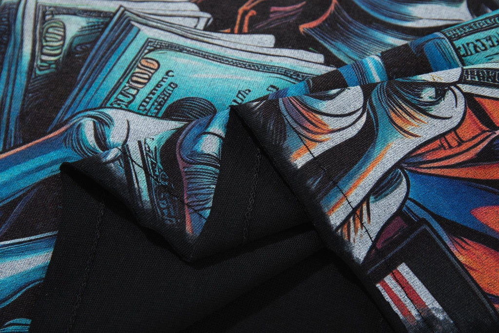 MAJESTIK Skull Graphic Short-Sleeve T-Shirt — detail