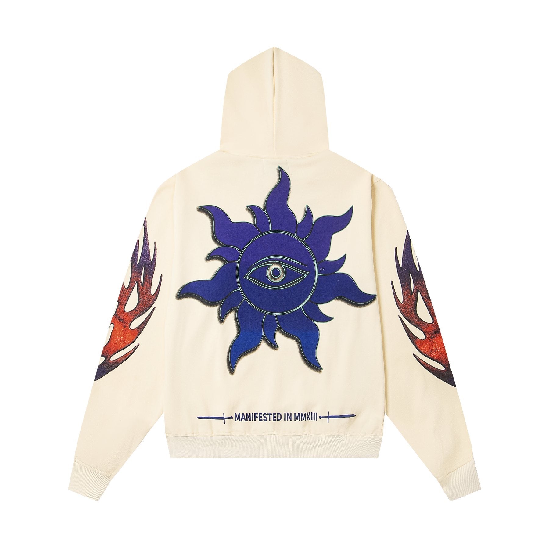 Godspeed UFO & Sun-Eye Graphic Hoodie — back