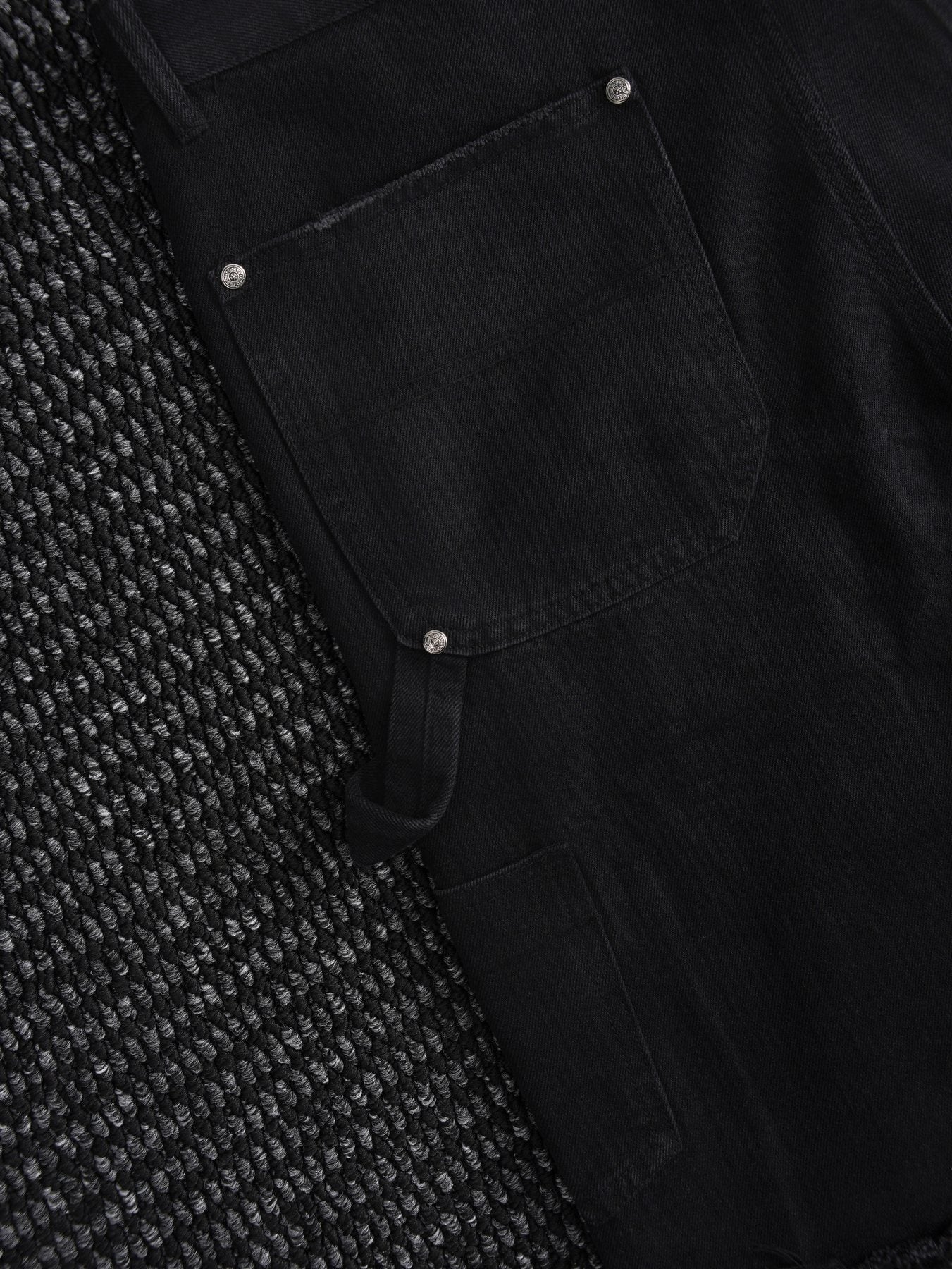 Chrome Hearts Black Utility Shorts — detail