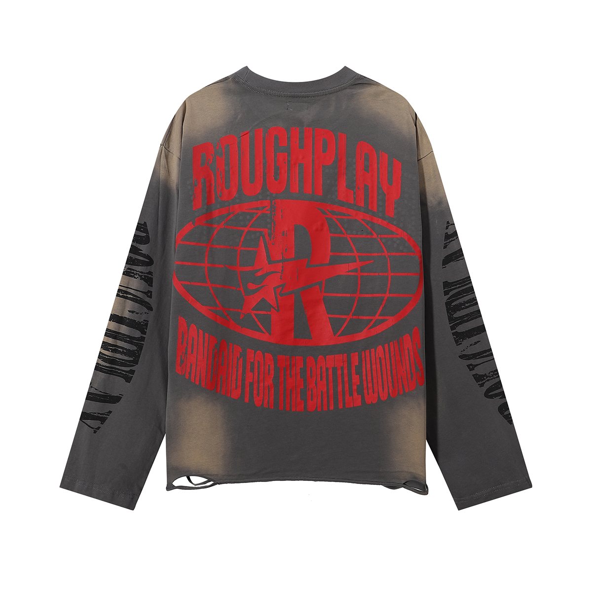 Rough Play Astro Boy Rhinestone Graphic Long-Sleeve T-Shirt — back