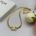 Celine Chain 18K Gold Necklace