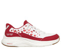 Skechers Slip-ins: Contour Foam - Cozy Fit Heartclub, WHITE / RED