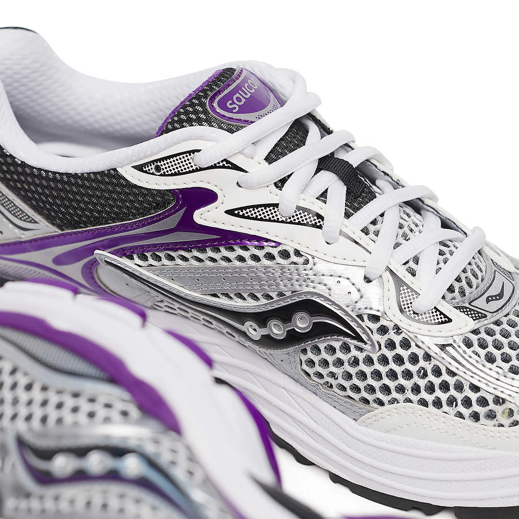 Saucony Progrid Omni 9 Silver Purple Sneakers