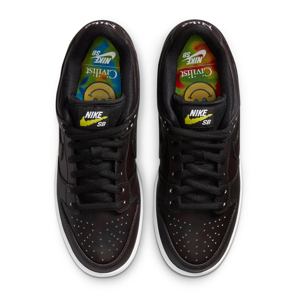 Nike SB Dunk Low Civilist Sneakers - Black